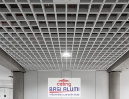 Trần nhôm caro, báo giá trần nhôm caro