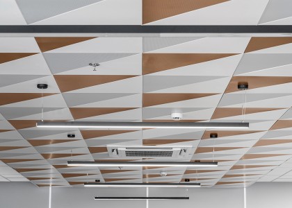 Trần nhôm Triangle - Tiles