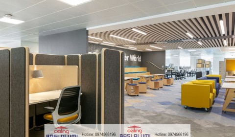 Ưu điểm của trần nhôm 